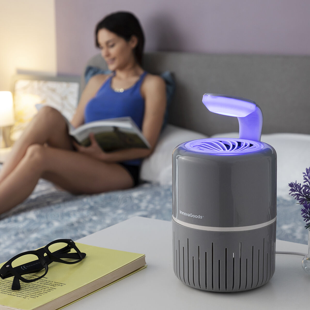 Antimuggenzuiglamp KL Drain InnovaGoods